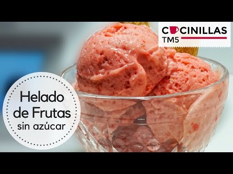 Cómo hacer un delicioso helado con Thermomix con frutas congeladas y sin azúcar