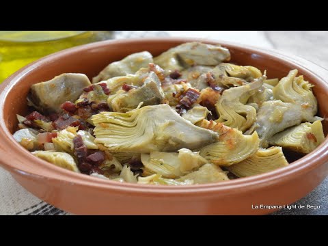Receta y consejos para cocinar alcachofas en conserva con jamón
