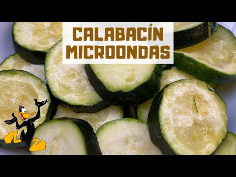 Tiempo de cocción del calabacín en el microondas